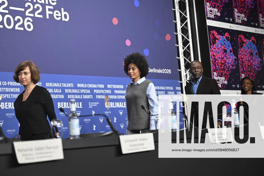 76th Berlin International Film Festival BERLIN, GERMANY - FEBRUARY 19: Cast of Soumsoum, La Nuit Des Astres (Soumsoum, The Night Of The Stars) attend press conference during the 76th Berlinale in Berlin, Germany, on February 19, 2026. Halil Sagirkaya Anadolu Berlin Germany. Editorial use only. Please get in touch for any other usage.