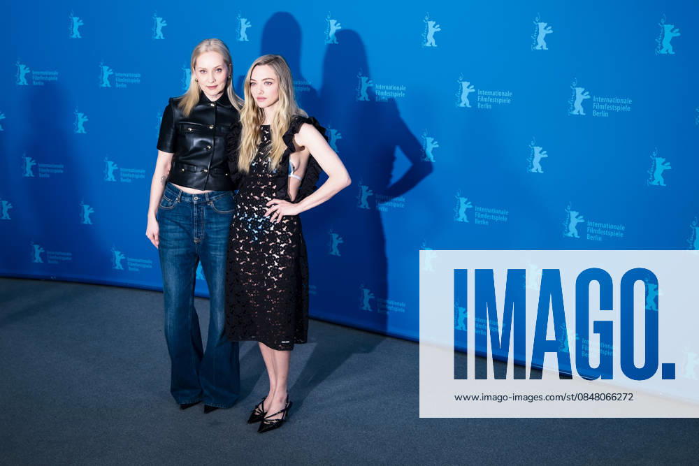 Photocall for The Testament of Ann Lee , Grand Hyatt Berlin, Berlin, Germany Mona Fastvold and Amanda Seyfried poses at the Photocall for The Testament of Ann Lee during Berlinale (Berlin Film Festival) at Grand Hyatt Berlin, Berlin, , Germany on 19 February 2026., Credit:Julie Edwards Avalon