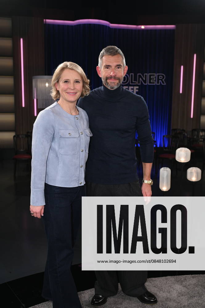 Presenter duo Susan Link and Micky Beisenherz of the WDR talk show Kölner Treff