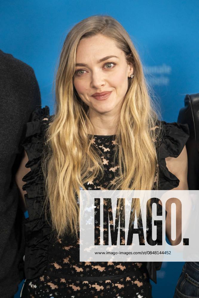 Abb Amanda Michelle Seyfried US American actress and singer at the Photocall for the movie Teh Testament of Ann Lee at the Berlinale 2026 76 Berlin International Film Festival at the Hotel Grand Hyatt in Berlin on February 19, 2026 Berlin Germany