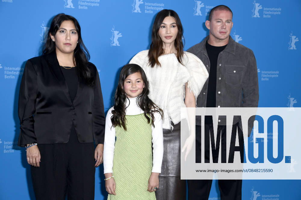 Beth de Araujo, Mason Reeves, Gemma Chan and Channing Tatum at the photocall for the feature film Josephine at the Berlinale 2026 76 Berlin International Film Festival at the Hotel Grand Hyatt Berlin, 20 02 2026 Foto:xN.xKubelkax xFuturexImagex josephine_6277