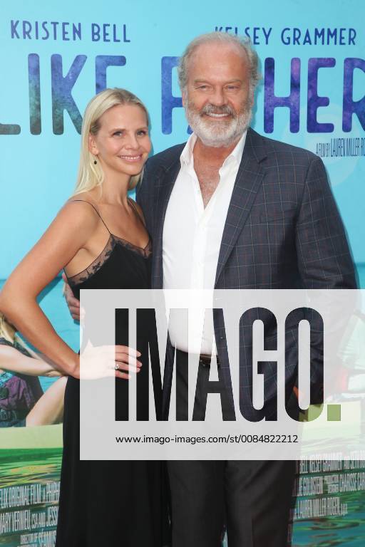LOS ANGELES, CA - JULY 31: Kayte Walsh and Kelsey Grammer at the NETFLIX Los Angeles Premiere of Like Father at the ArcLight Hollywood in Los Angeles, California on July 31, 2018.