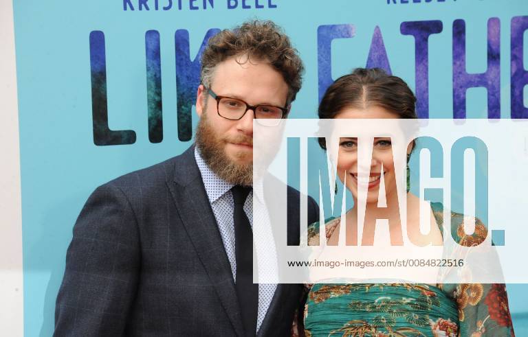 Hollywood, California, U.S. - Seth Rogen, Lauren Miller Rogenattends The Los Angeles Premiere of LIKE FATHER held at the Arclight Theater in Hollywood, California on July 31, 2018. 2018 Hollywood U.S. - ZUMAl86_ 20180731_zaf_l86_078