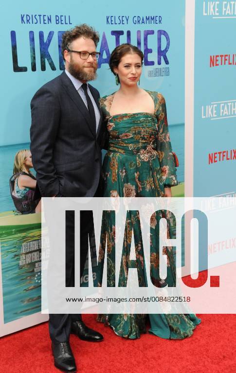 Hollywood, California, U.S. - Seth Rogen, Lauren Miller Rogenattends The Los Angeles Premiere of LIKE FATHER held at the Arclight Theater in Hollywood, California on July 31, 2018. 2018 Hollywood U.S. - ZUMAl86_ 20180731_zaf_l86_080