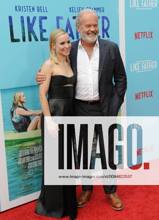 Hollywood, California, U.S. - Kristen Bell, Kelsey Grammerattends The Los Angeles Premiere of LIKE FATHER held at the Arclight Theater in Hollywood, California on July 31, 2018. 2018 Hollywood U.S. - ZUMAl86_ 20180731_zaf_l86_094