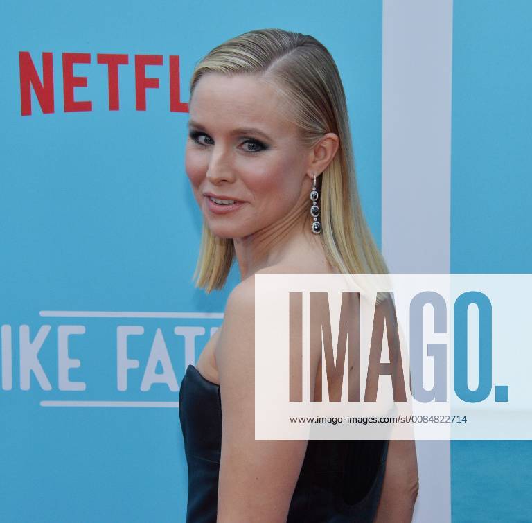Cast member Kristen Bell attends the premiere of the motion picture comedy Like Father at the ArcLight Cinema Dome in the Hollywood section of Los Angeles on July 31, 2018. The storyline follows a workaholic woman who is left at the altar takes her honeymoon trip anyway with her overachieving father who left her mother because he believed his family was holding back his career. LAP2018073102 JIMxRUYMEN