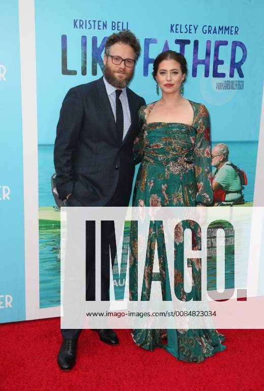 Hollywood, California - Seth Rogen, Lauren Miller Rogen. the NETFLIX Los Angeles Premiere of Like Father held at ArcLight Hollywood. Photo Credit: Faye Sadou AdMedia 228995 2018-07-31 CA Hollywood Etats-Unis