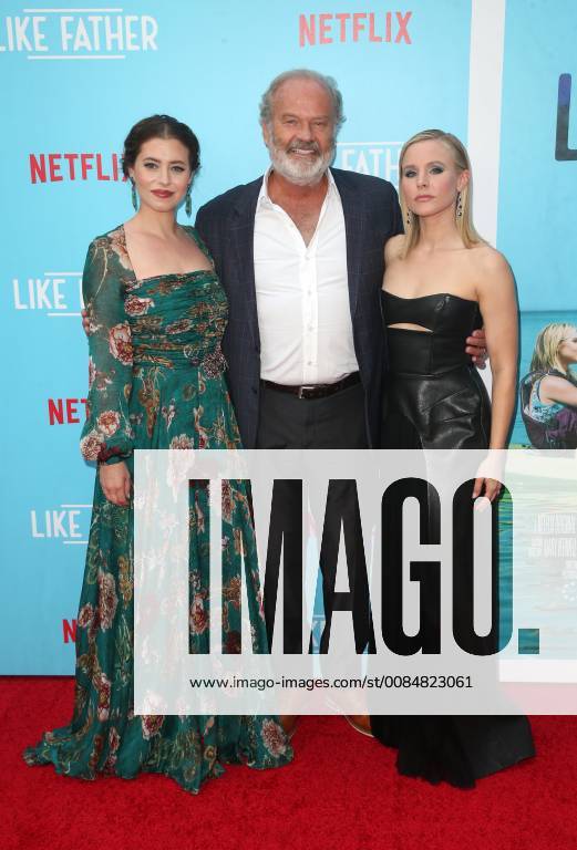 Hollywood, California - Lauren Miller Rogen, Kelsey Grammer, Kristen Bell. the NETFLIX Los Angeles Premiere of Like Father held at ArcLight Hollywood. Photo Credit: Faye Sadou AdMedia 228995 2018-07-31 CA Hollywood Etats-Unis