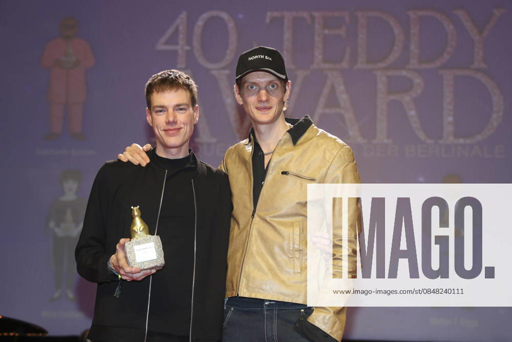 Kai Stänicke with companion at the presentation of the 40 Teddy Award 2026 at the Berlinale 2026 76 Berlin International Film Festival at the Volksbühne Berlin, 20 02 2026 Foto:xB.xDummerx xFuturexImagex teddy_6212