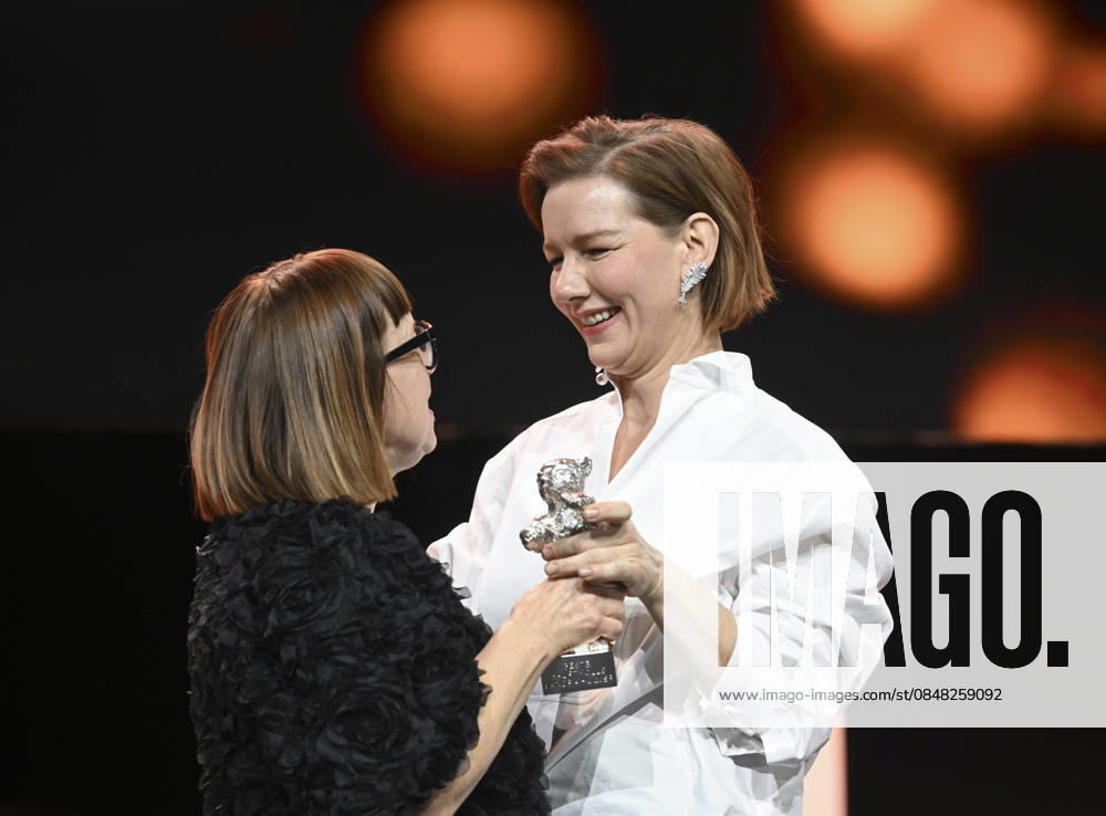 76th Berlin International Film Festival BERLIN, GERMANY - FEBRUARY 21: Sandra Huller receives the Silver Bear Award for Best Actress for her role in Rose during the 76th International Berlin International Film Festival (Berlinale) in Berlin, Germany on February 21, 2026. Halil Sagirkaya Anadolu Berlin Germany. Editorial use only. Please get in touch for any other usage.