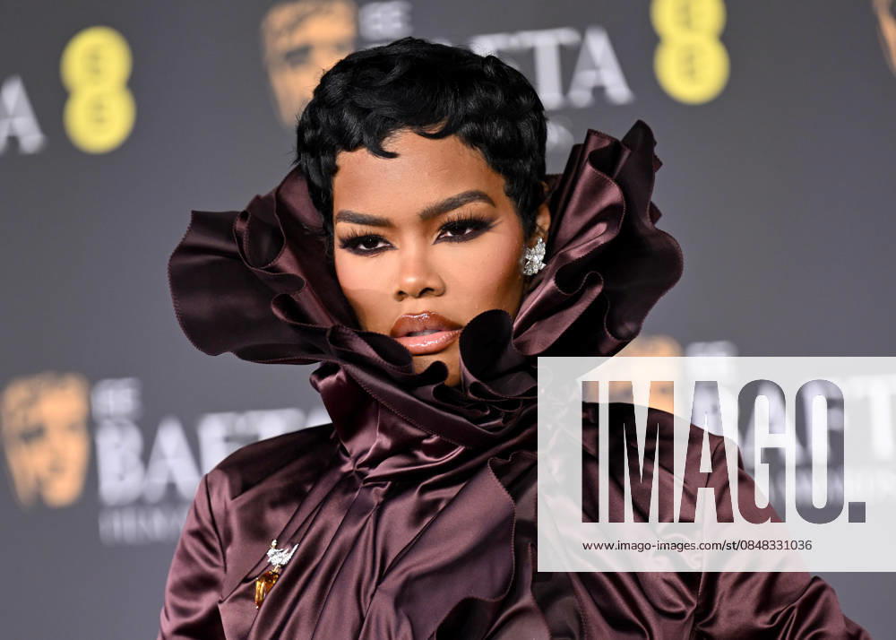 Celebrities arrive at the 2026 BAFTA Film Awards at Royal Festival Hall, London Featuring: Teyana Taylor Where: London, United Kingdom When: 22 Feb 2026 Credit: Cover Images . NOT FOR USE BY NEWSPAPERS BASED IN THE UK.
