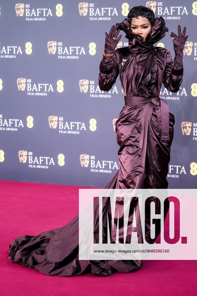 EE BAFTA Film Awards 2026 on Sunday 22 February 2026 Teyana Taylor on the Red Carpet at the EE BAFTA Film Awards 2026 on Sunday 22 February 2026 at Royal Festival Hall, London. ., Credit:Julie Edwards Avalon