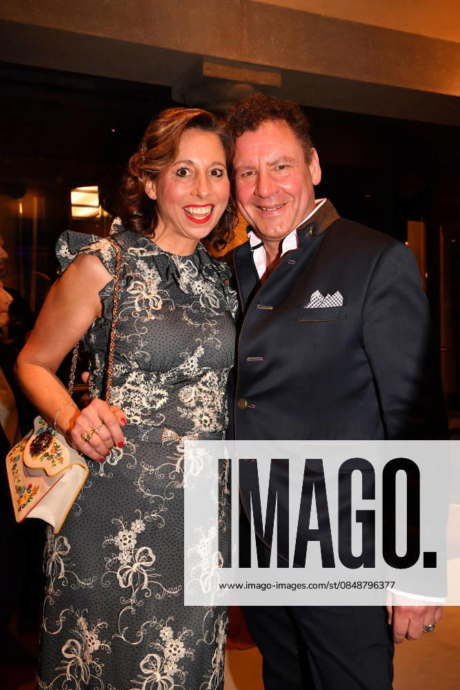 Lola Paltinger and Andreas Meister at the Best Brands Awards gala on 25 February 2026 at the Hotel Bayerischer Hof in Munich Best Brands Awards ceremony 2026 in Munich