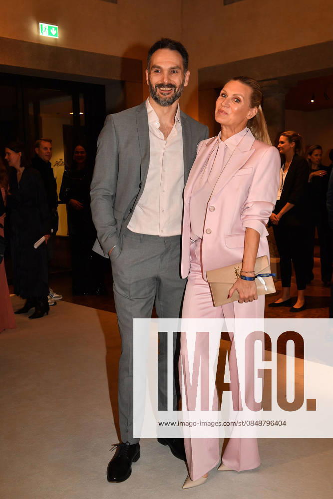 Roland Klein and Magdalena Brzeska at the Best Brands Awards gala on 25 February 2026 at the Hotel Bayerischer Hof in Munich Best Brands Awards ceremony 2026 in Munich