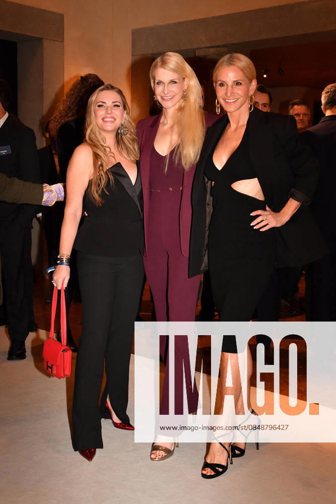 Alessandra Geissel, Natascha Gruen and Sandra Abt at the Best Brands Awards gala on 25 February 2026 at the Hotel Bayerischer Hof in Munich Best Brands Awards ceremony 2026 in Munich