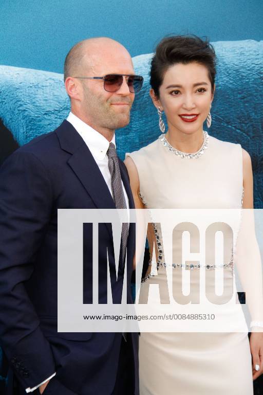 Jason Statham, Li Bingbing at the Premiere of Warner Bros The Meg held at the TCL Chinese Theatre in Hollywood, CA