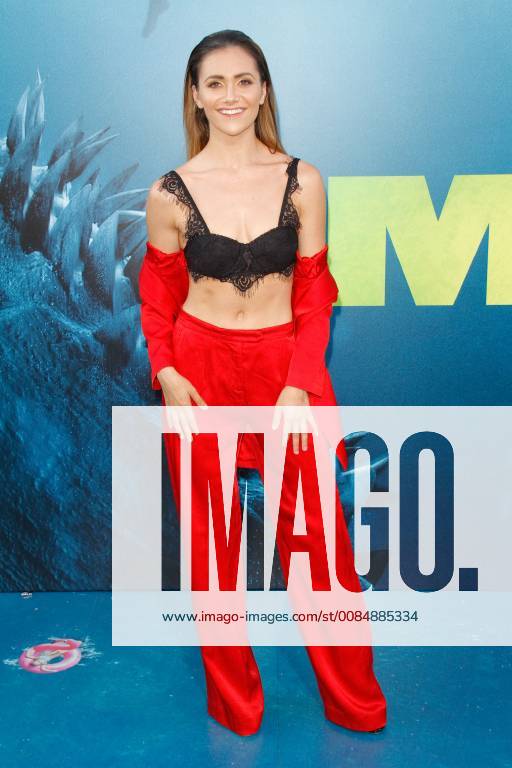 Alyson Stoner at the Premiere of Warner Bros The Meg held at the TCL Chinese Theatre in Hollywood, CA