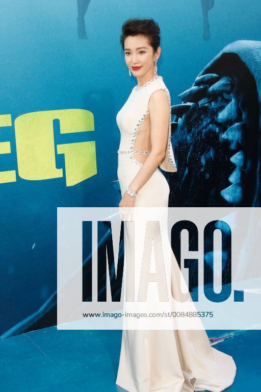 Li Bingbing at the Premiere of Warner Bros The Meg held at the TCL Chinese Theatre in Hollywood, CA