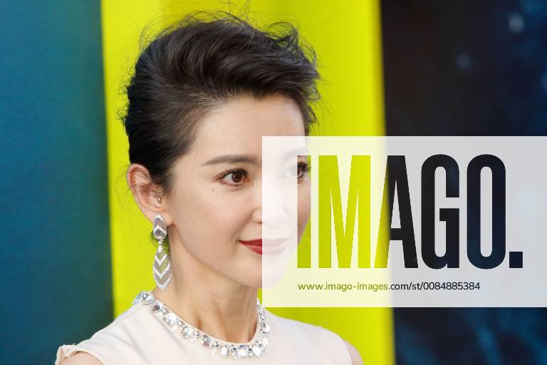 Li Bingbing at the Premiere of Warner Bros The Meg held at the TCL Chinese Theatre in Hollywood, CA