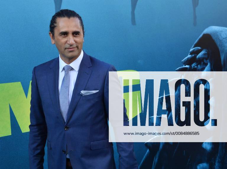 Cast member Cliff Curtis attends the premiere of the sci-fi motion picture thriller The Meg at TCL Chinese Theatre in the Hollywood section of Los Angeles on August 6, 2018. Storyline: After escaping an attack by what he claims was a 70-foot shark, Jonas Taylor must confront his fears to save those trapped in a sunken submersible. LAP2018080637 JIMxRUYMEN
