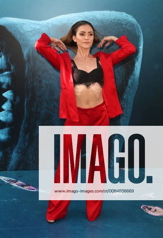 HOLLYWOOD, CA - August 6: Alyson Stoner, at Warner Bros. Pictures And Gravity Pictures Premiere Of The Meg at TCL Chinese Theatre IMAX in Hollywood, California on August 6, 2018.