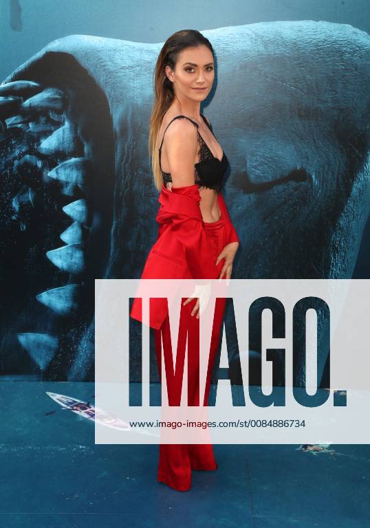 HOLLYWOOD, CA - August 6: Alyson Stoner, at Warner Bros. Pictures And Gravity Pictures Premiere Of The Meg at TCL Chinese Theatre IMAX in Hollywood, California on August 6, 2018.