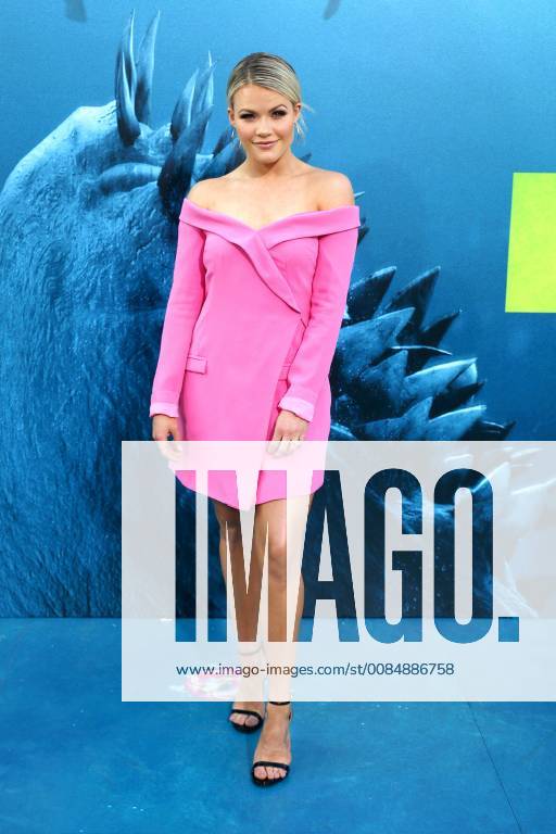Whitney Carson at The Meg Film Premiere on 6th Aug 2018 in Hollywood Los Angeles The Meg Film Premiere in Hollywood Los Angeles 2018