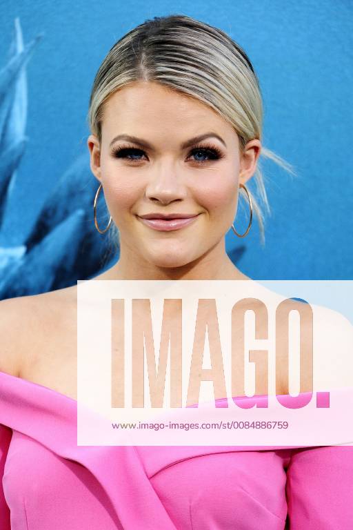 Whitney Carson at The Meg Film Premiere on 6th Aug 2018 in Hollywood Los Angeles The Meg Film Premiere in Hollywood Los Angeles 2018