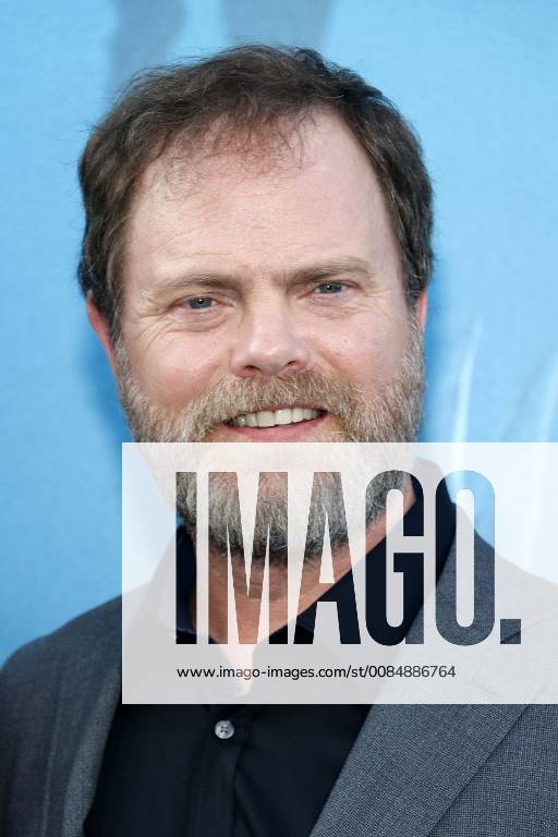 Rainn Wilson at The Meg Film Premiere on 6th Aug 2018 in Hollywood Los Angeles The Meg Film Premiere in Hollywood Los Angeles 2018