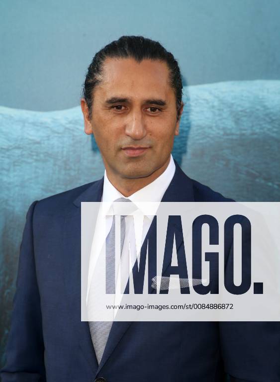 HOLLYWOOD, CA - August 6: Cliff Curtis, at Warner Bros. Pictures And Gravity Pictures Premiere Of The Meg at TCL Chinese Theatre IMAX in Hollywood, California on August 6, 2018.