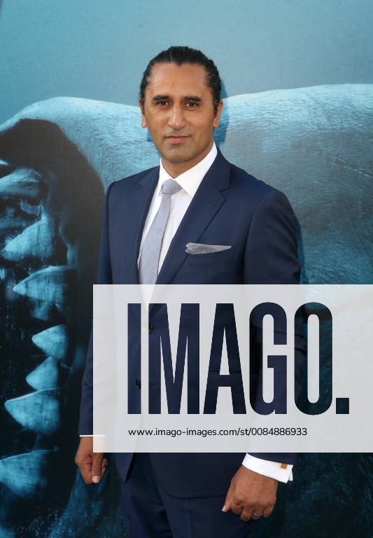 HOLLYWOOD, CA - August 6: Cliff Curtis, at Warner Bros. Pictures And Gravity Pictures Premiere Of The Meg at TCL Chinese Theatre IMAX in Hollywood, California on August 6, 2018.