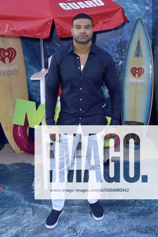 Shawne Merriman at the premiere of the movie The Meg at the TCL Chinese Theater Los Angeles 06 08 2018 Foto:xD.xStarbuckx xFuturexImage