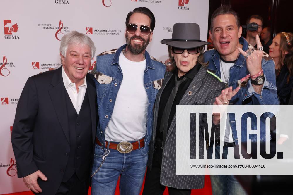 17 German Music Authors Award 2026 Rolf Zuckowski, Alec Völkel, Udo Lindenberg, Sascha Vollmer 17 German Music Authors Award 2026, The Ritz Carlton, Berlin, date 26 02 2026