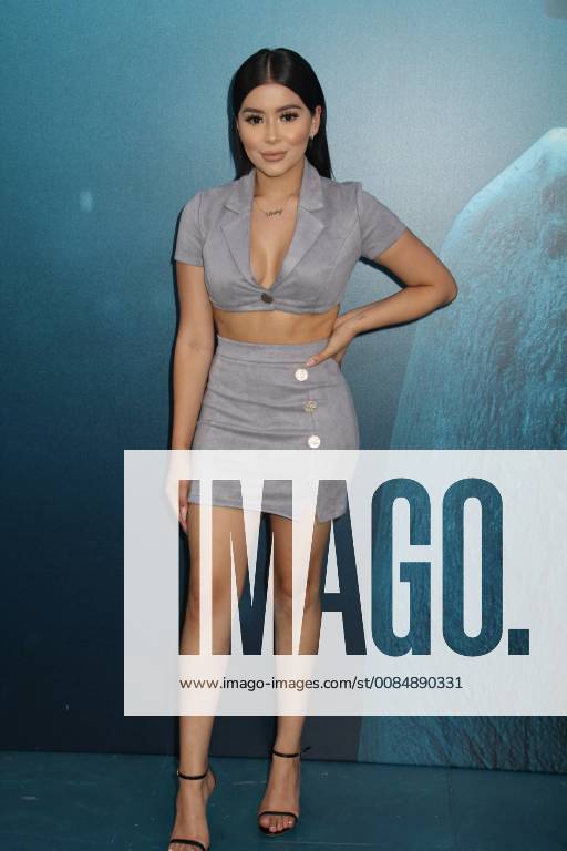 Daisy Marquez 08 06 2018 The U.S. Premiere of The MEG held at the TCL Chinese Theater in Los Angeles, CA
