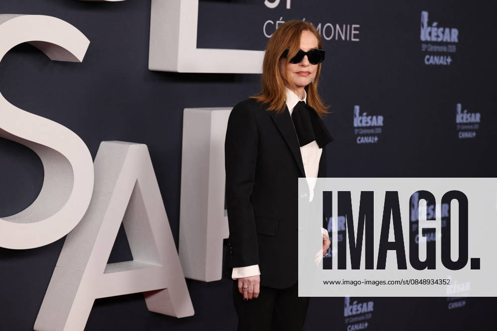 51st Cesar Ceremony - Arrivals JD 2 Isabelle Huppert arrives at the 51st Cesar Film Awards held at l Olympia on February 26, 2026, in Paris, France. Photo by Jerome Domine ABACAPRESS.COM Paris France