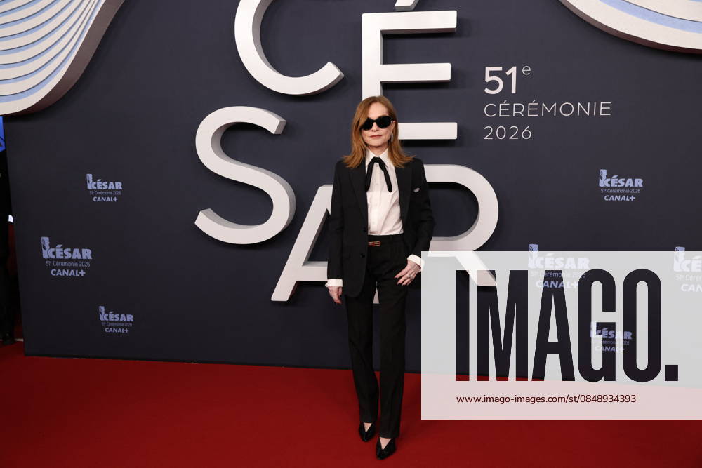 51st Cesar Ceremony - Arrivals JD 2 Isabelle Huppert arrives at the 51st Cesar Film Awards held at l Olympia on February 26, 2026, in Paris, France. Photo by Jerome Domine ABACAPRESS.COM Paris France