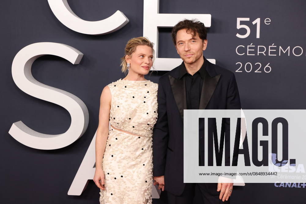 51st Cesar Ceremony - Arrivals JD 2 Mélanie Thierry and Raphael Haroche arrives at the 51st Cesar Film Awards held at l Olympia on February 26, 2026, in Paris, France. Photo by Jerome Domine ABACAPRESS.COM Paris France
