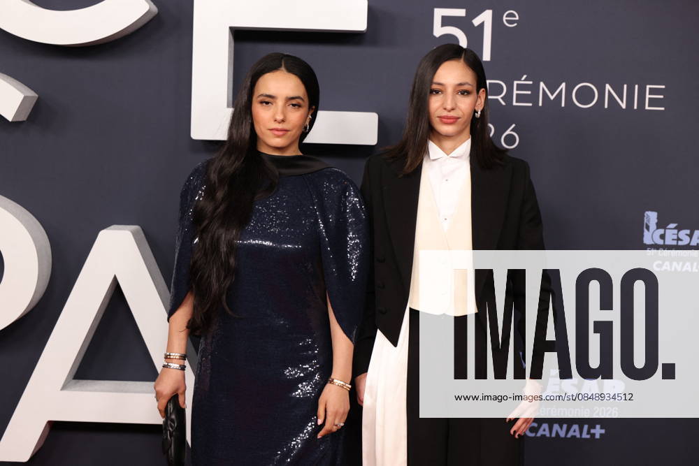 51st Cesar Ceremony - Arrivals JD 2 Hafsia Herzi and Nadia Melliti arrives at the 51st Cesar Film Awards held at l Olympia on February 26, 2026, in Paris, France. Photo by Jerome Domine ABACAPRESS.COM Paris France