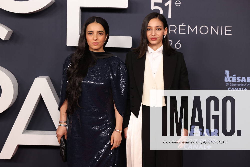 51st Cesar Ceremony - Arrivals JD 2 Hafsia Herzi and Nadia Melliti arrives at the 51st Cesar Film Awards held at l Olympia on February 26, 2026, in Paris, France. Photo by Jerome Domine ABACAPRESS.COM Paris France
