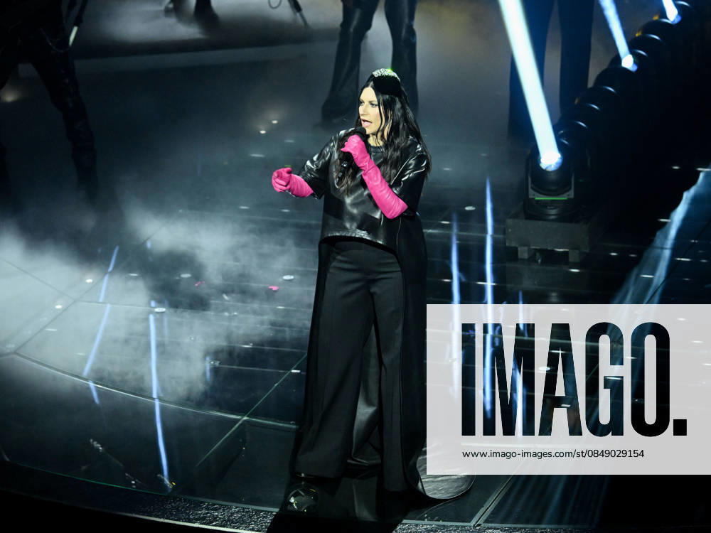 Sanremo, 76th Italian Song Festival. Fourth Night. Pictured: Laura Pausini
