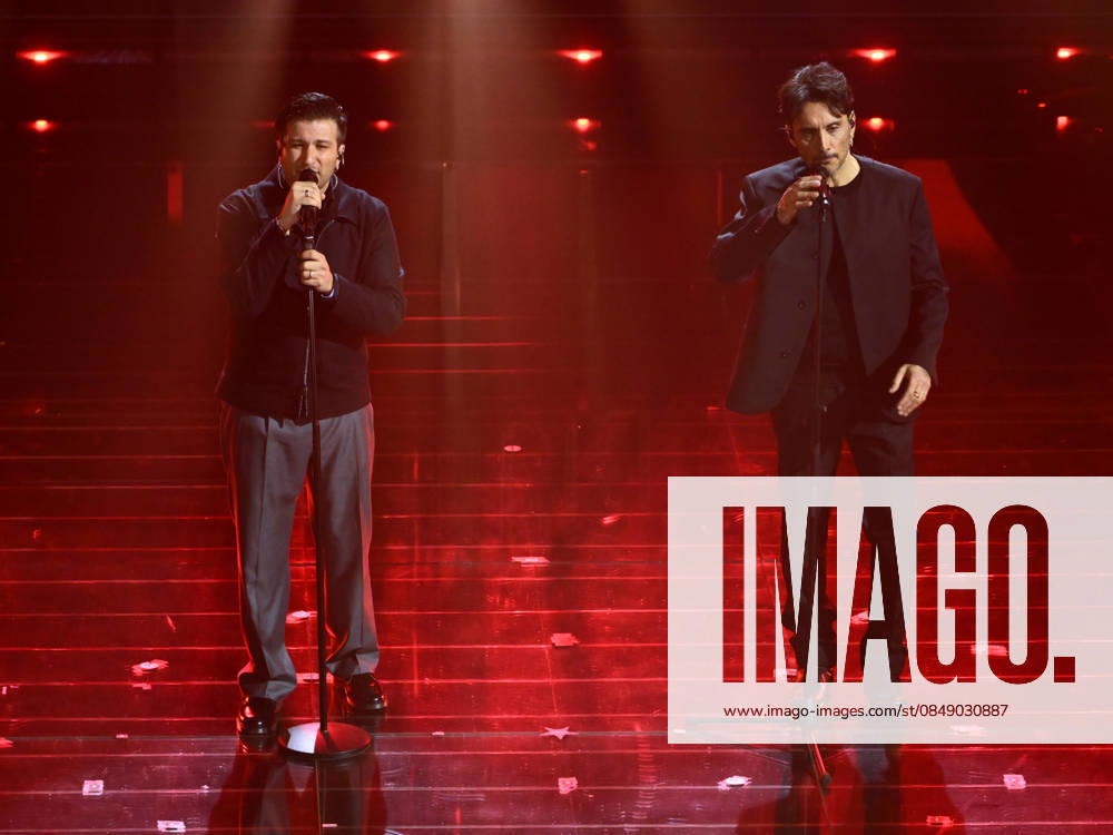 Sanremo, 76th Italian Song Festival - fourth evening. Pictured: Eddie Brock, Fabrizio Moro