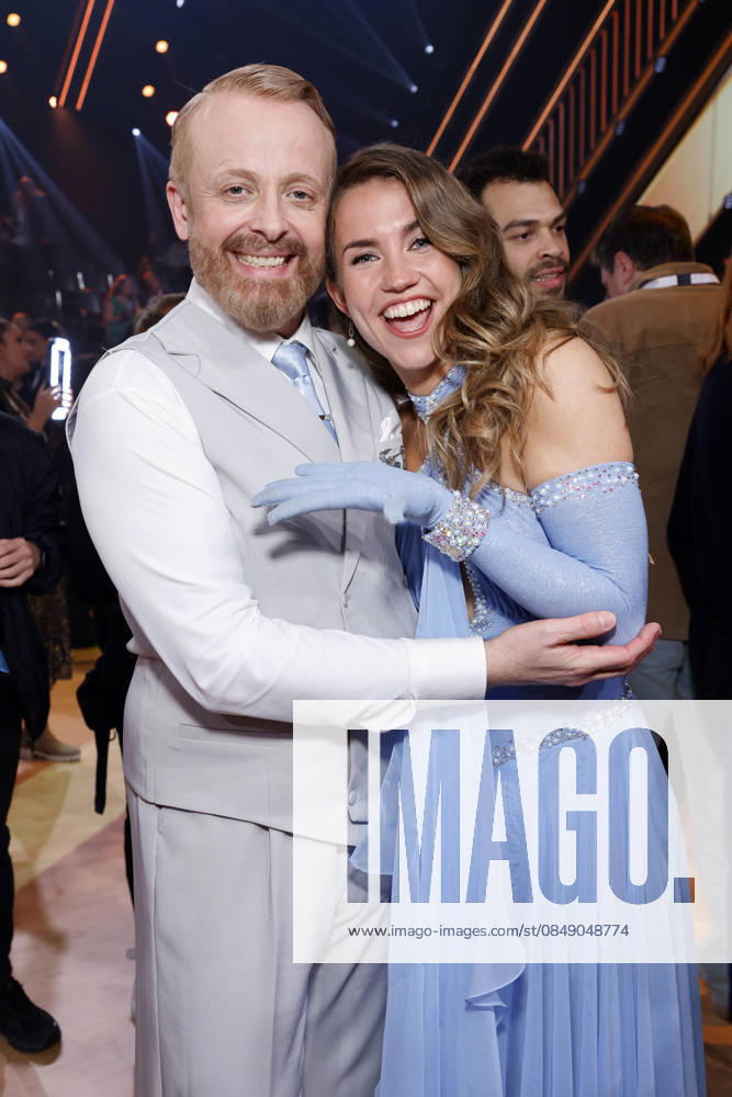 Musician Ross Antony and professional dancer Mariia Maksina at the introductory show of the 19th season of the RTL dance show Lets Dance at the Coloneum Cologne, 27 02 2026 NRW Germany