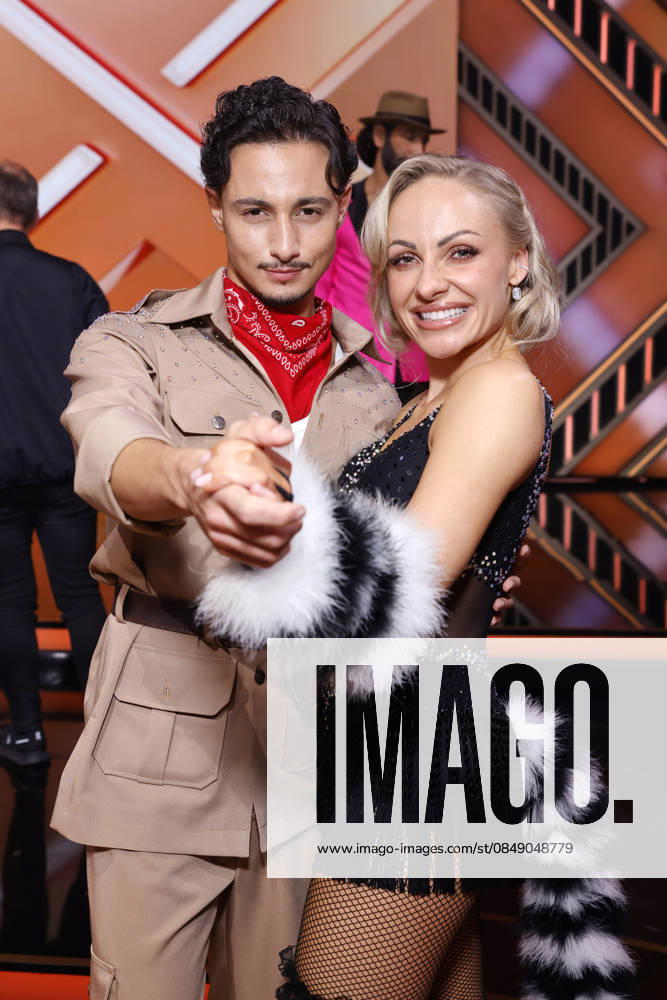 Singer Milano Milane Baybah and professional dancer Marta Arndt at the introductory show of the 19th season of the RTL dance show Lets Dance at the Coloneum Cologne, 27 02 2026 NRW Germany