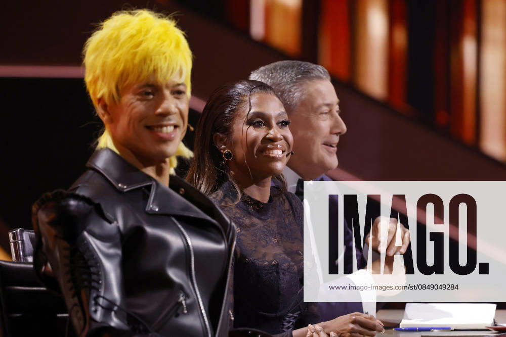 The judges Jorge Gonzalez, Motsi Mabuse and Joachim Llambi at the introductory show of the 19th season of the RTL dance show Lets Dance at the Coloneum Cologne, 27 02 2026 NRW Germany