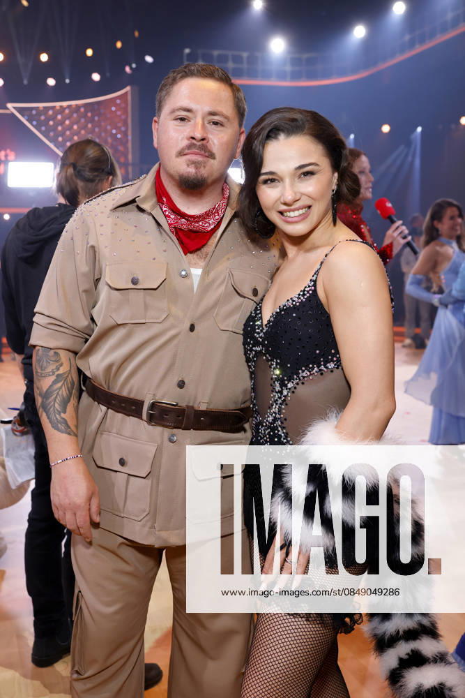 Drummer Gustav Schäfer Tokio Hotel and dancer Anastasia Maruster at the introductory show of the 19th season of the RTL dance show Lets Dance at the Coloneum Cologne, 27 02 2026 NRW Germany