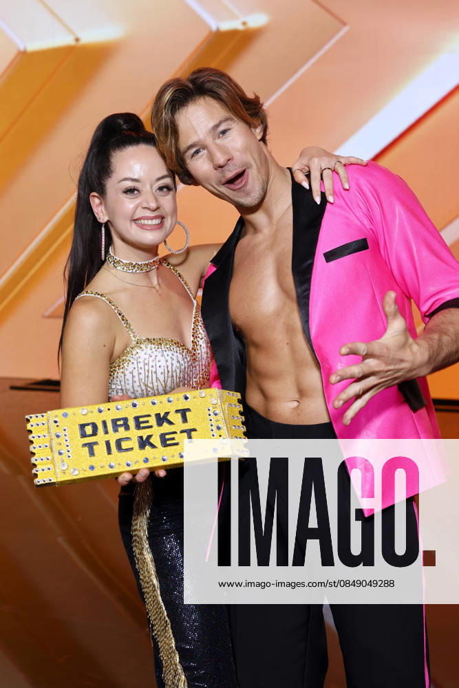 Internet personality Joel Mattli with dancer Malika Dzumaev at the introductory show of the 19th season of the RTL dance show Lets Dance at the Coloneum Cologne, 27 02 2026 NRW Germany
