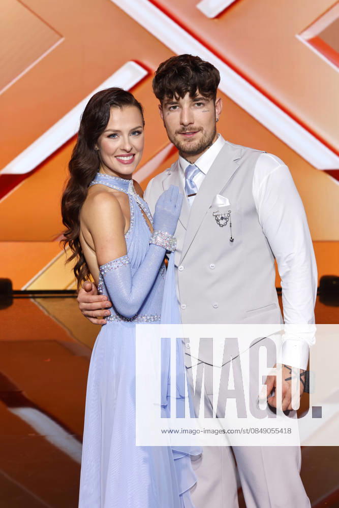 Content creator Willi Banner and dancer Patricija Ionel at the introductory show of the 19th season of the RTL dance show Lets Dance at the Coloneum Cologne, 27 02 2026 NRW Germany