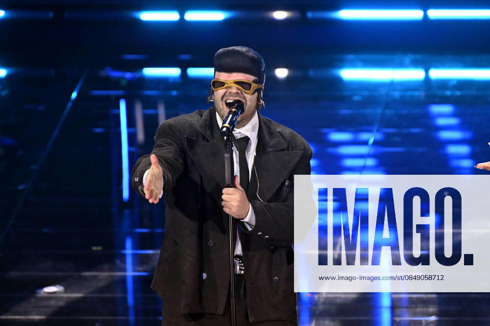 76th Italian Song Festival, fourth night. Pictured: Tony Pitony . Sanremo. Italy 27 Feb 2026 Sanremo Italy - ZUMAa289 20260227_zia_a289_390