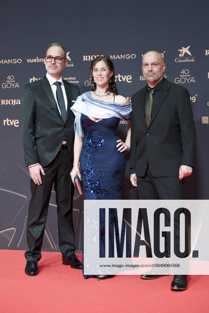 Red carpet of the Goya Awards 2026 The team of the short film El estado del alma poses on the red carpet of the 40th edition of the Goya Awards, at the Auditori del Centre de Convencions Internacionals, on February 28, 2026, in Barcelona, Cataluna Spain The awards are given annually by the Academy of Motion Picture Arts and Sciences of Spain AACCE with the aim of rewarding the best professionals in each of the various technical and creative specialties of Spanish cinema 28 FEBRUARY 2026 RED CARPET BARCELONA GOYA FILM AWARDS Barcelona Catalunya Barcelona Catalunya Catalunya Spain