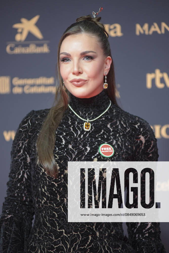 Red carpet of the Goya Awards 2026 Communicator and lawyer Inés Hernand poses on the red carpet of the 40th edition of the Goya Awards, at the Auditori del Centre de Convencions Internacionals, on February 28, 2026, in Barcelona, Cataluna Spain The awards are given annually by the Academy of Motion Picture Arts and Sciences of Spain AACCE with the aim of rewarding the best professionals in each of the various technical and creative specialties of Spanish cinema 28 FEBRUARY 2026 RED CARPET BARCELONA GOYA AWARDS CINEMA AWARDS Barcelona Catalunya Barcelona Catalunya Catalunya Spain
